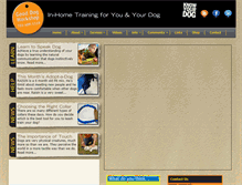 Tablet Screenshot of gooddogworkshop.com